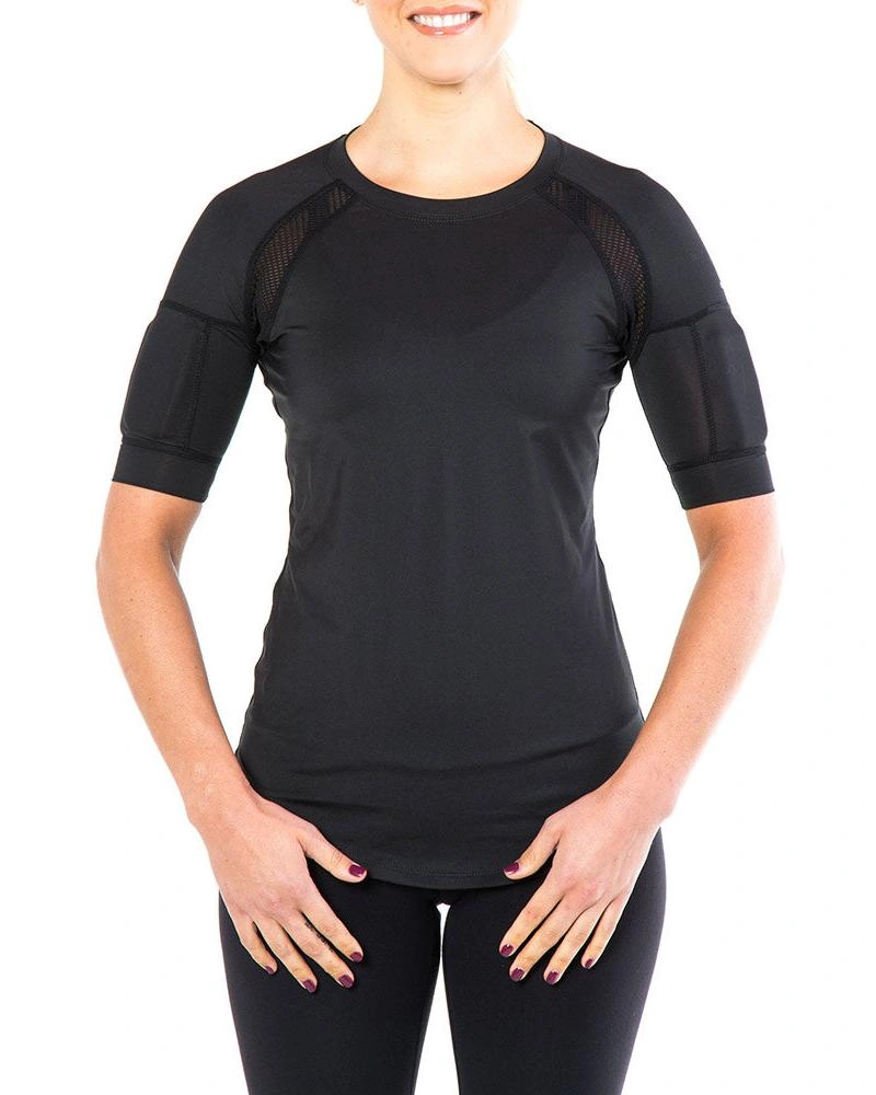 Women's Pro "Perfect Balance" Short Sleeve Shirt  (AM, Black)